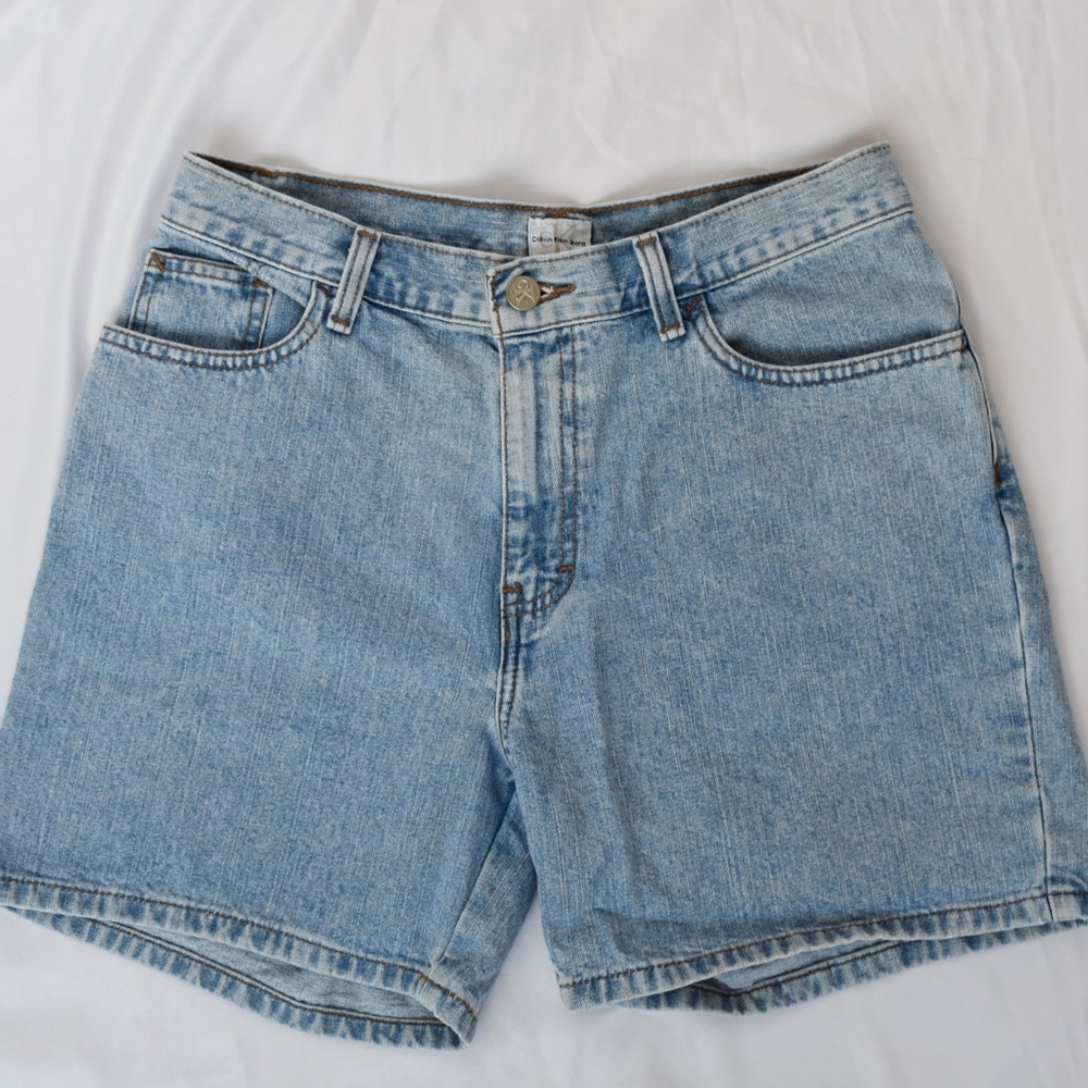 Calvin Klein Light Blue Jean Shorts